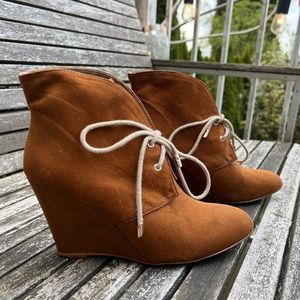 Suede Zara Ankle Booties